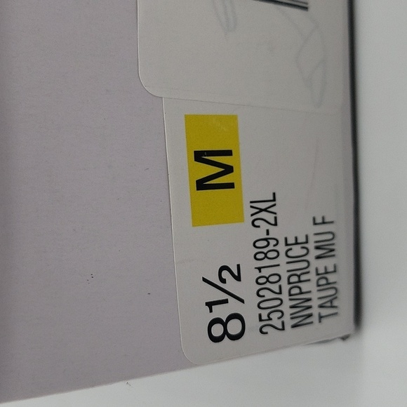 814- Nine West Pruce Block Heel Sandals Taupe Floral Size 8.5 M NWT - Picture 8 of 11